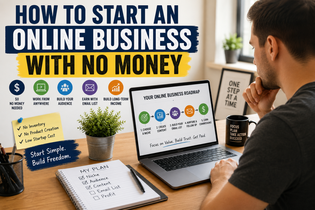 The Smart Way to Start an Online Business With No Money in 2026
