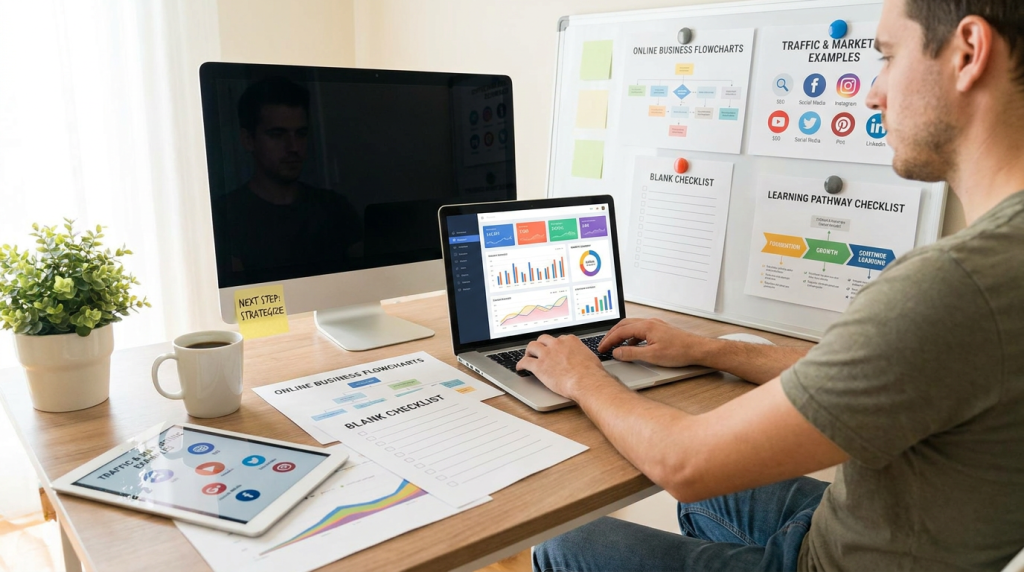Steps to start an online business