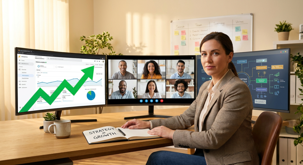 online business working form home