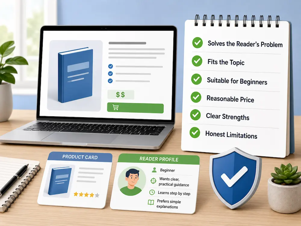 Checklist for choosing suitable affiliate products to recommend