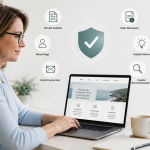 Beginner online business trust-building with helpful content, disclosure, email, and careful recommendations.