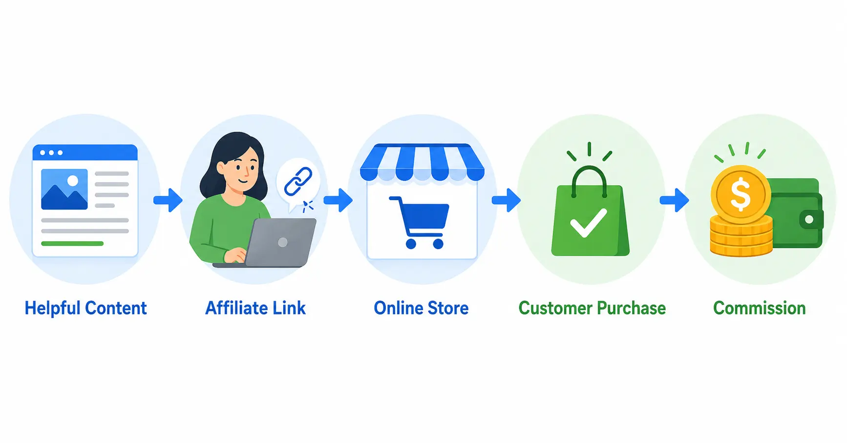How legitimate affiliate marketing works from content to commission