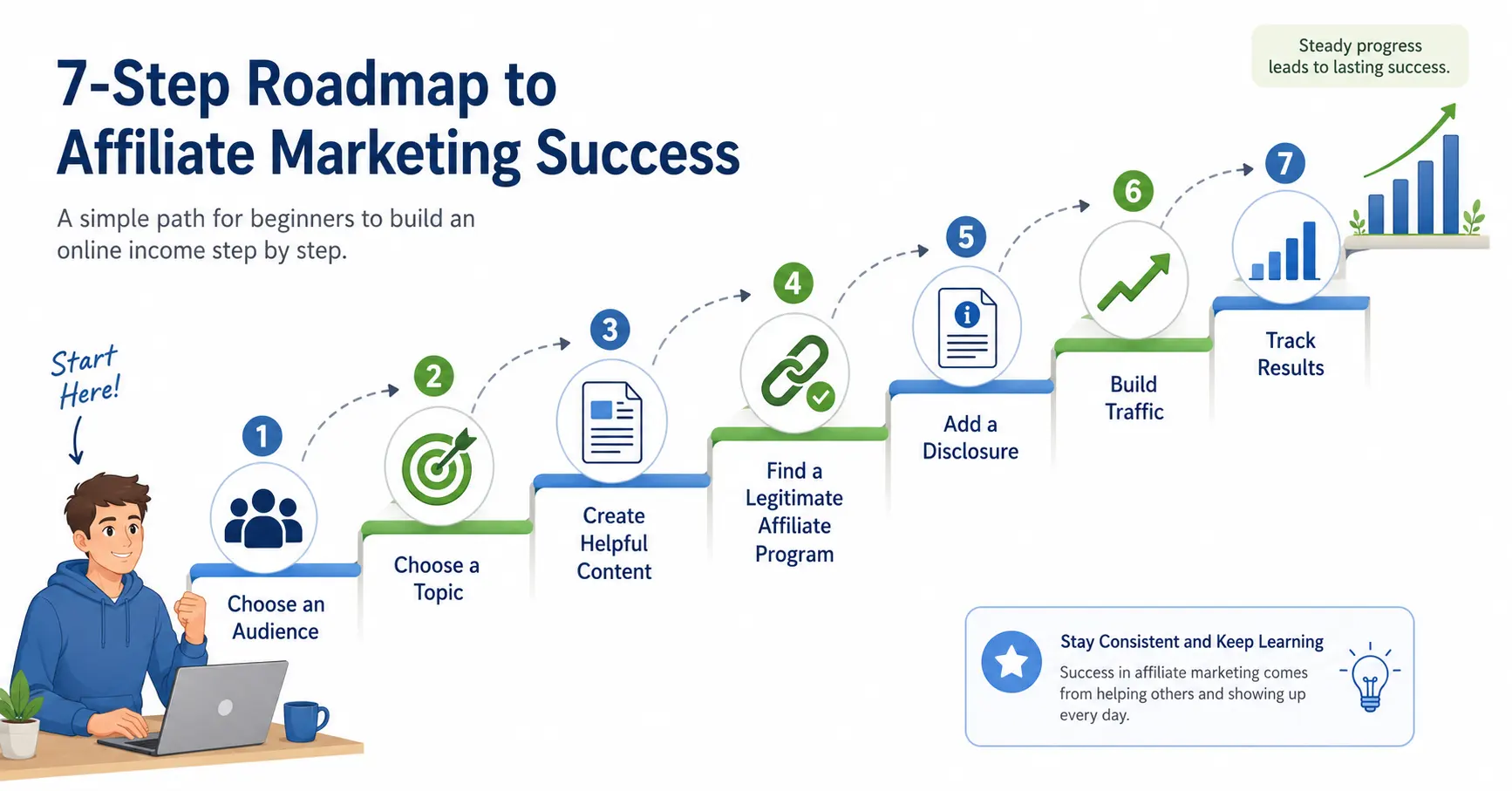 Safe affiliate marketing roadmap for beginners