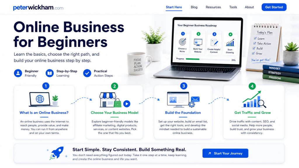 How to Start an Online Business for Beginners
