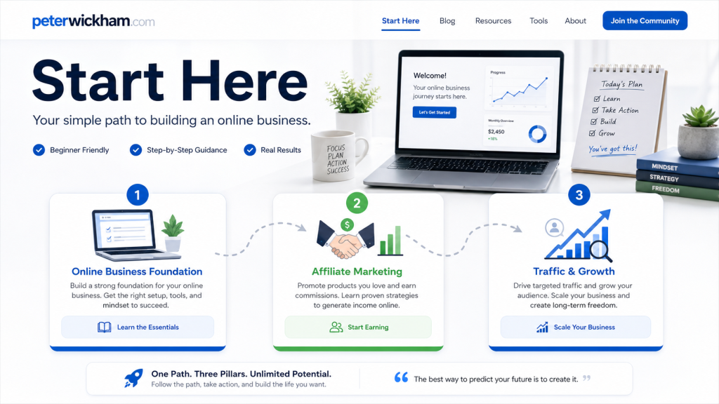 how to start an online business at home